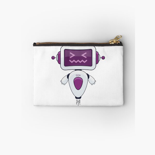 Item preview, Cute Purple Robot 004 designed and sold by Captain Creative.