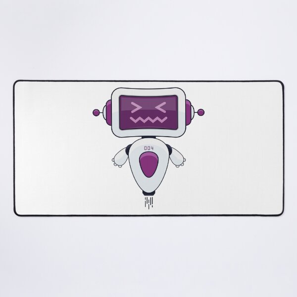 Item preview, Cute Purple Robot 004 designed and sold by Captain Creative.