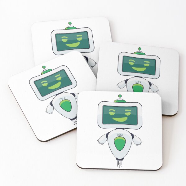 Item preview, Cute Green Robot 003 designed and sold by Captain Creative.