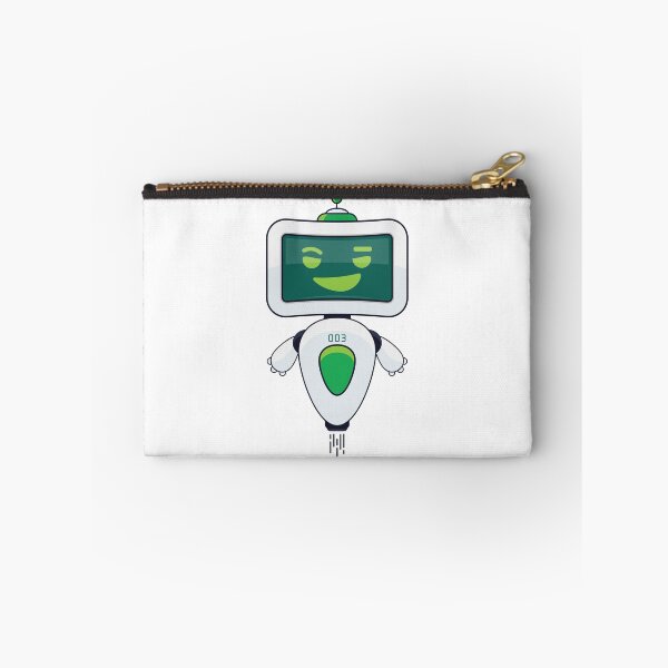 Item preview, Cute Green Robot 003 designed and sold by Captain Creative.