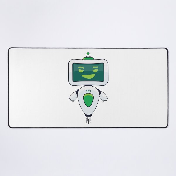 Item preview, Cute Green Robot 003 designed and sold by Captain Creative.