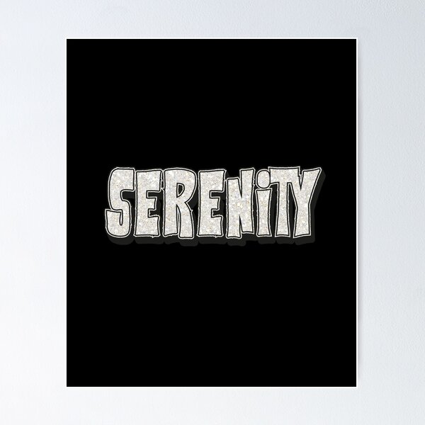 Item preview, Serenity Personalized Cool Custom Name Design for Women and Girls designed and sold by Watsonarts.