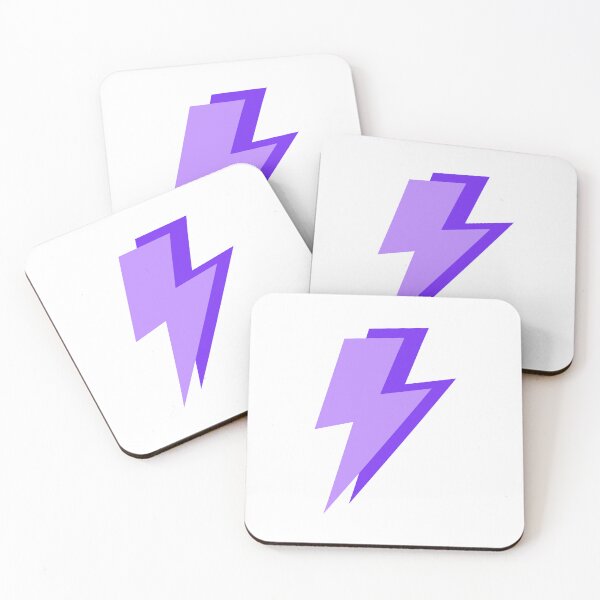 Item preview, Purple Thunder Bolts designed and sold by OneThreeSix.