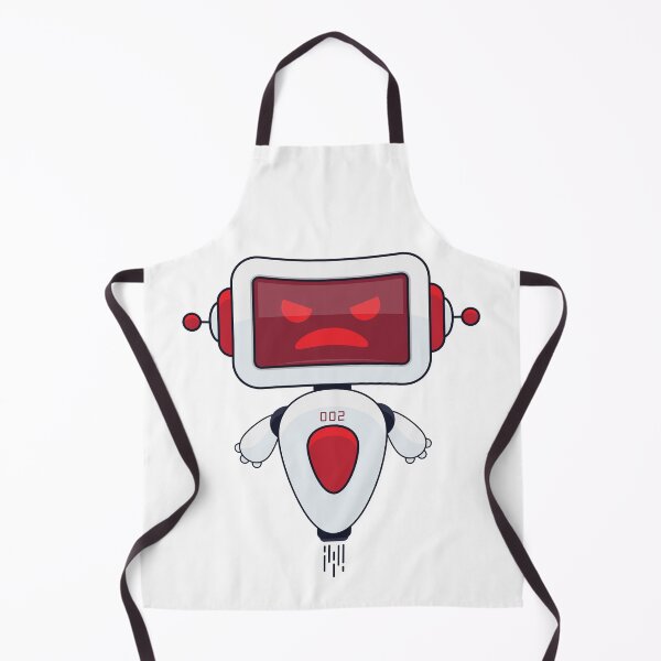 Item preview, Cute Red Robot 002 designed and sold by Captain Creative.