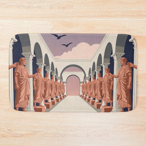Item preview, Ancient Roman Statue Colonnade designed and sold by SassyArtistry.