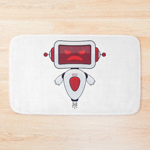 Item preview, Cute Red Robot 002 designed and sold by Captain Creative.