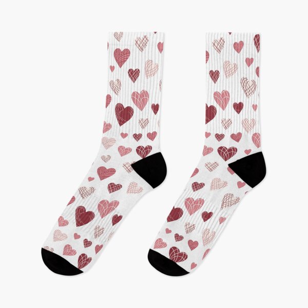 Item preview, Seamless Hearts Pattern designed and sold by ColorloomArt.