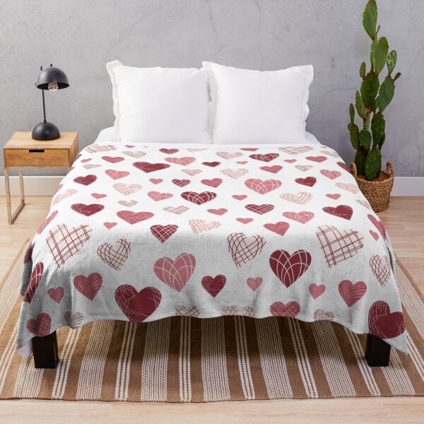 Item preview, Seamless Hearts Pattern designed and sold by ColorloomArt.