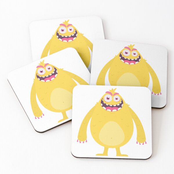 Item preview, Cute Yellow Monster designed and sold by Captain Creative.