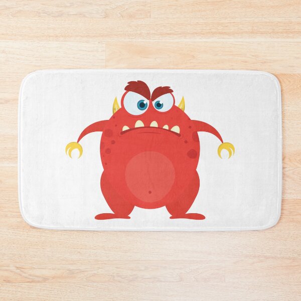 Item preview, Cute Red Monster designed and sold by Captain Creative.