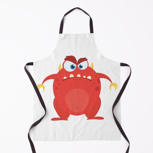 Item preview, Cute Red Monster designed and sold by Captain Creative.