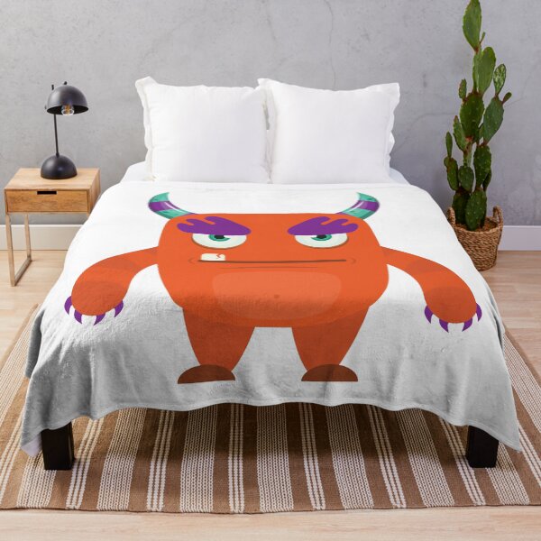 Item preview, Cute Orange Monster designed and sold by Captain Creative.