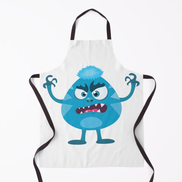 Item preview, Cute Blue Monster designed and sold by Captain Creative.