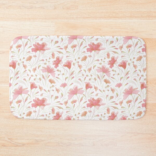 Item preview, Seamless Floral Pattern with Pink Flowers designed and sold by ColorloomArt.