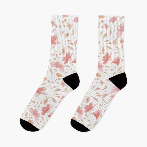Item preview, Seamless Floral Pattern with Pink Flowers designed and sold by ColorloomArt.