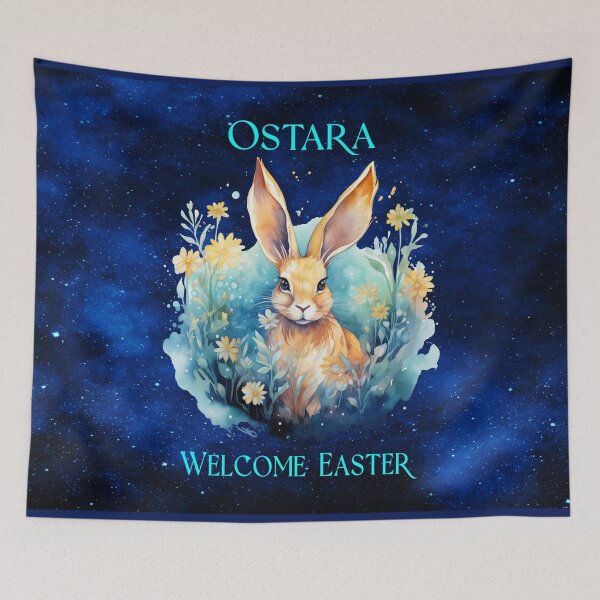 Item preview, Celestial Ostara Hare — Guardian of Spring’s Awakening designed and sold by MysticOzzy.