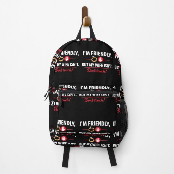 Item preview, Im Friendly But My Wife Isn’t designed and sold by FreshVibe Prints.
