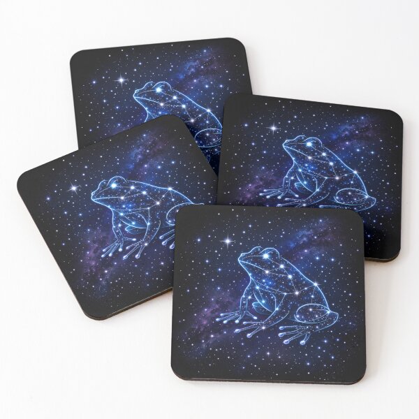 Item preview, Frog constellation in space designed and sold by FroggyOnly.