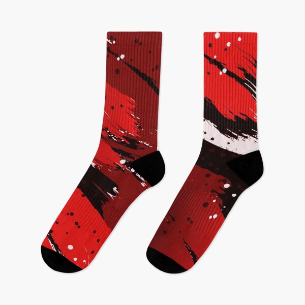 Item preview, Dynamic Red and Black Brush Strokes designed and sold by Andrew  Hitchen.