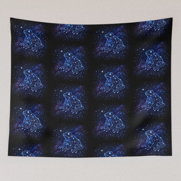 Item preview, Frog constellation in space designed and sold by FroggyOnly.