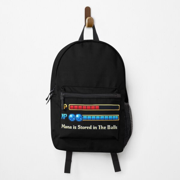 Item preview, Mana Is Stored In The Balls – Retro RPG Mana Bar Pixel Art Funny Gaming Design designed and sold by FrameFlow.