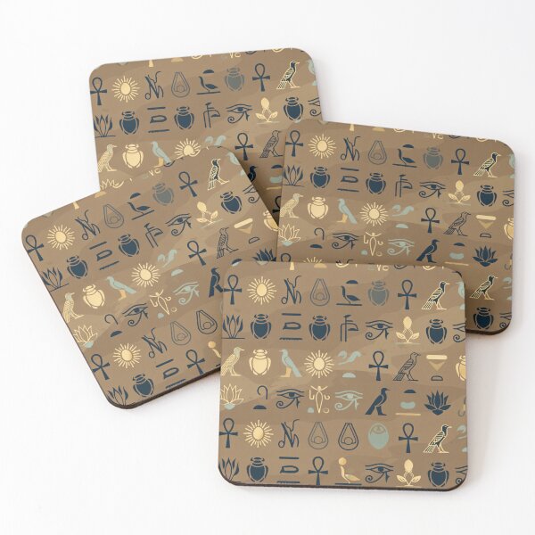 Item preview, Ancient Egyptian Symbols Pattern designed and sold by SassyArtistry.