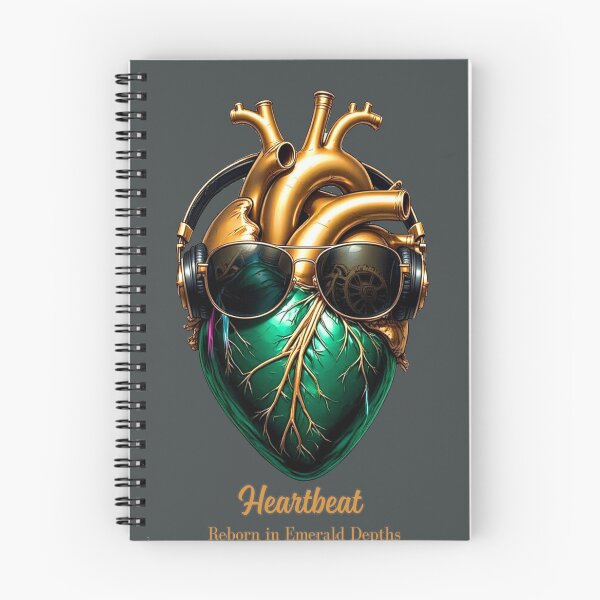 Item preview, Pulse Fracture: Heartbeat Reborn in Emerald Depths designed and sold by Shift-Bloom.
