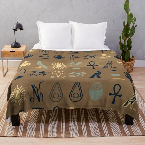 Item preview, Ancient Egyptian Symbols Pattern designed and sold by SassyArtistry.