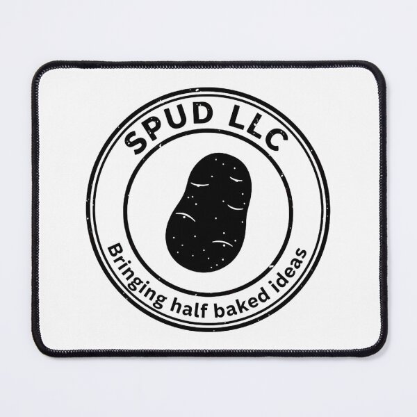 Item preview, SPUD LLC Minimalist Potato Stamp Logo designed and sold by octozap.