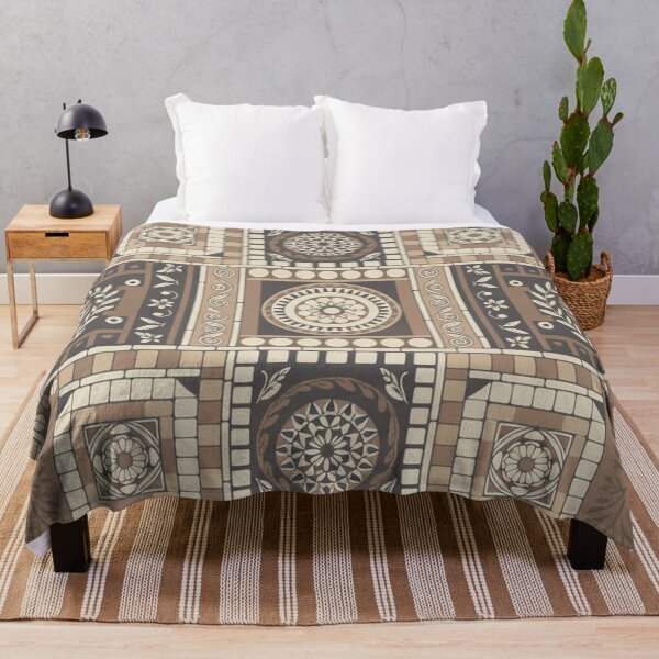 Item preview, Ancient Roman Geometric Mosaic designed and sold by SassyArtistry.