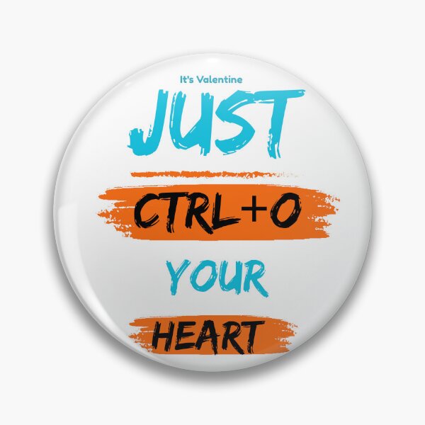 Item preview, Control Open Your Heart Keyboard Shortcuts for Valentine  designed and sold by UC-AbelBooks.