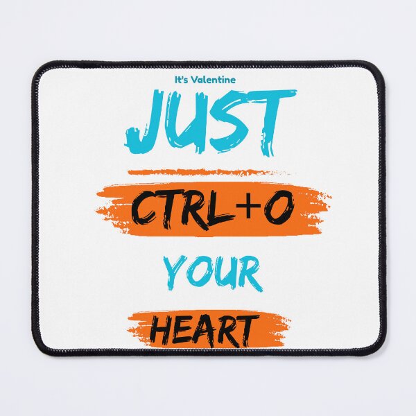Item preview, Control Open Your Heart Keyboard Shortcuts for Valentine designed and sold by UC-AbelBooks.