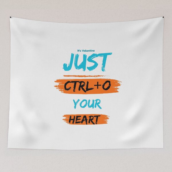 Item preview, Control Open Your Heart Keyboard Shortcuts for Valentine  designed and sold by UC-AbelBooks.