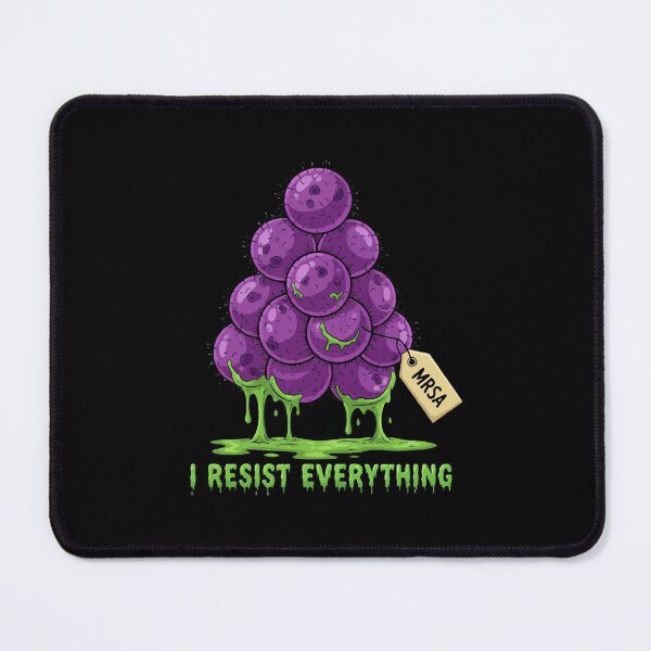 Item preview, Staphylococcus Aureus MRSA Superbug - Funny Microbiology Art designed and sold by CrewGifted.