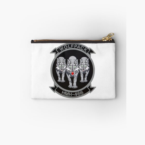 Item preview, HMH-466 Wolfpack Marine Heavy Helicopter Squadron Emblem designed and sold by CharlieDesings.