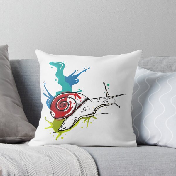 Item preview, Vibrant Snail with Colorful Splashes designed and sold by Antiope33.