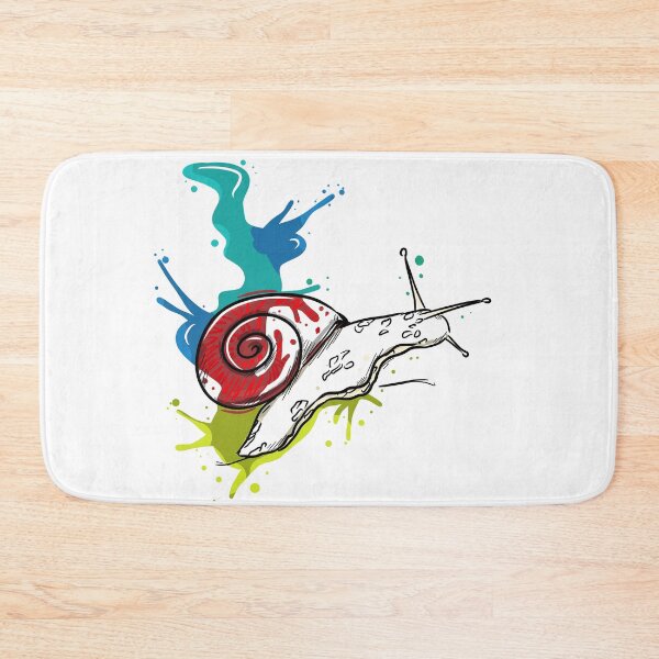 Item preview, Vibrant Snail with Colorful Splashes designed and sold by Antiope33.