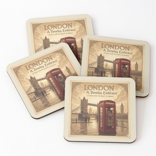 Item preview, Vintage London Travel Poster  Red Telephone Wall Art Print,   designed and sold by Eclipse 3699.