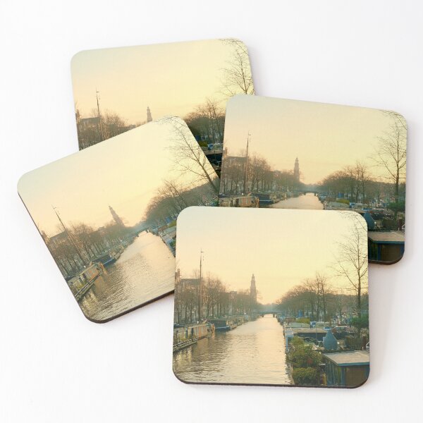 Item preview, Amsterdam, Jordaan Prinsengracht in the evening sun designed and sold by Amsterdam-Pan.
