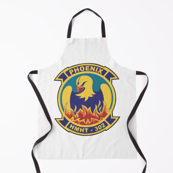 Item preview, HMHT-302 Phoenix Marine Heavy Helicopter Training Squadron Emblem designed and sold by CharlieDesings.