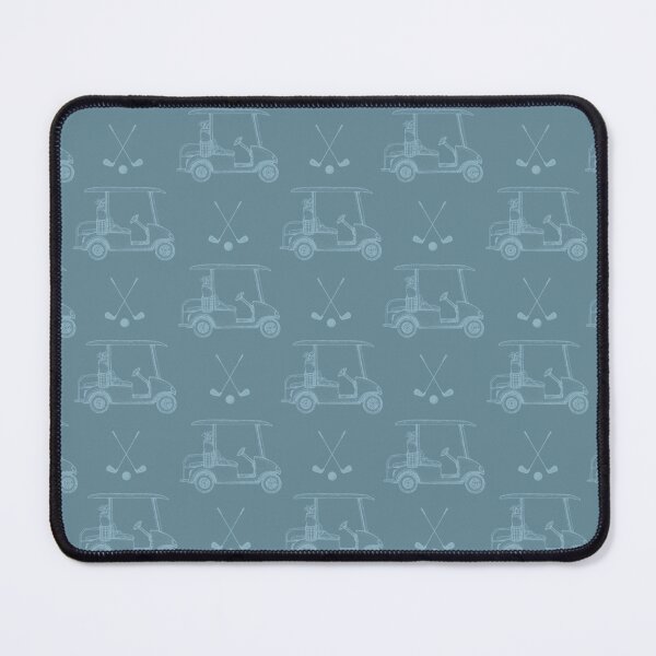 Item preview, Tonal Golf Carts & Clubs on Gray Azure designed and sold by KSimpson838.