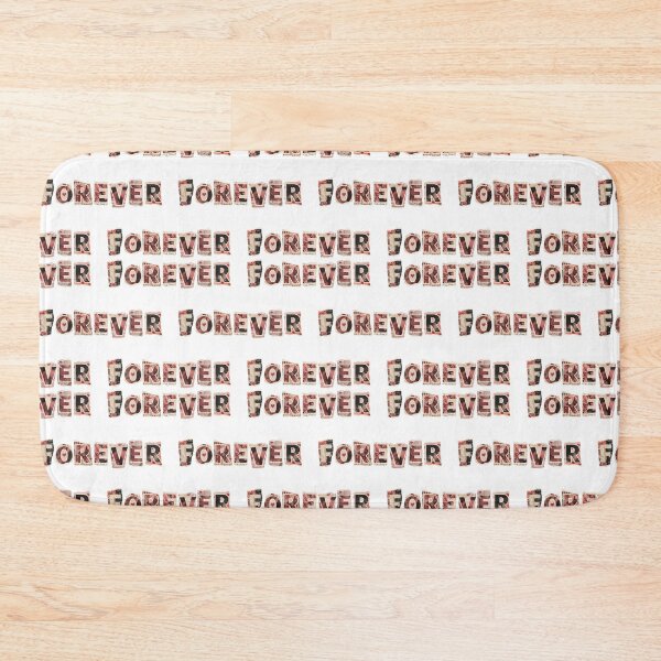 Item preview, FOREVER Collage Typography – Romantic Edition designed and sold by tviyluv.