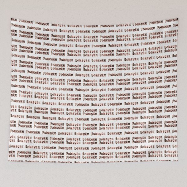 Item preview, FOREVER Collage Typography – Romantic Edition designed and sold by tviyluv.