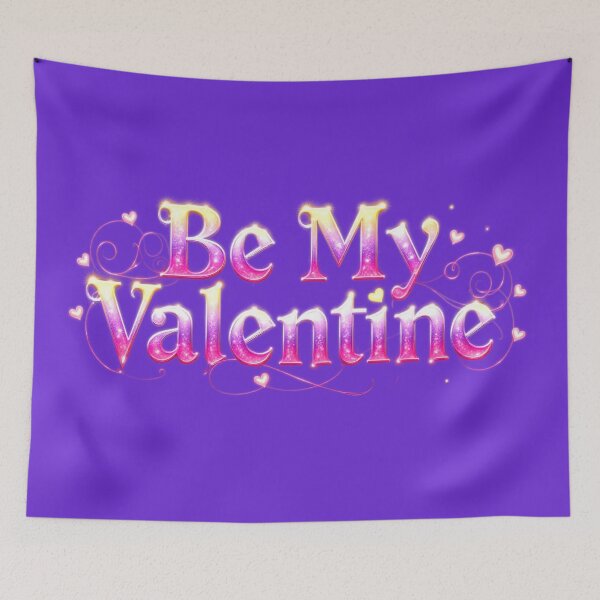 Item preview, Be My Valentine - Pink Fairy Tale Style designed and sold by NineCatsStudio.