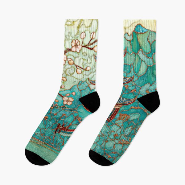 Item preview, Serene Japanese Garden with Cherry Blossoms designed and sold by MargaretWiktor.