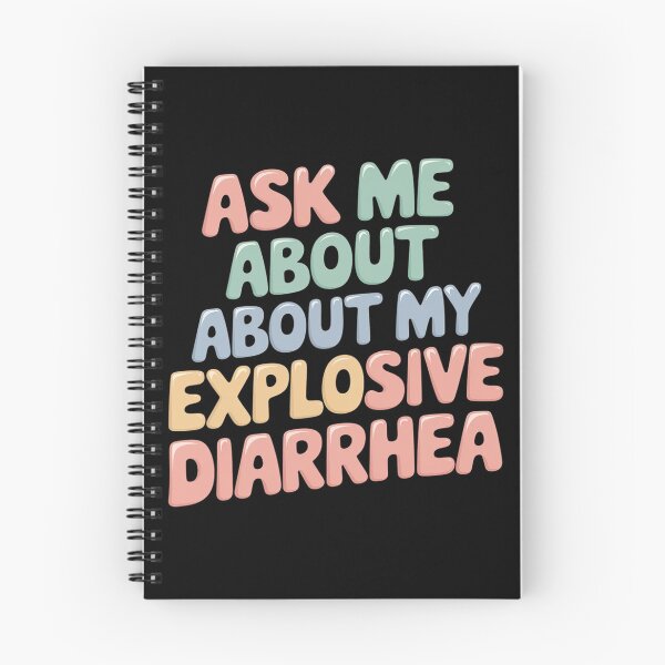 Item preview, Ask Me About My Explosive Diarrhea Edgy Adult Humor  designed and sold by DigitaldeligArt.