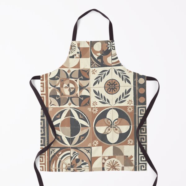 Item preview, Ancient Roman Geometric Tile Mosaic designed and sold by SassyArtistry.