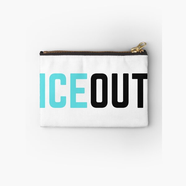 Item preview, ICE OUT Protest Typography Immigration Justice Statement designed and sold by AlienTechs.