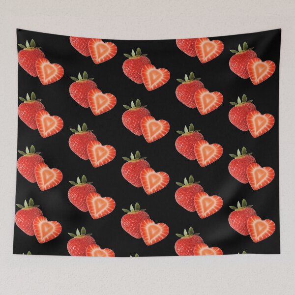 Item preview, heart shape strawberry designed and sold by inainart.