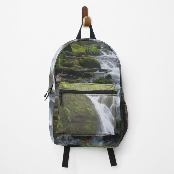 Item preview, Forest Waterfall Stream in Lush Greenery designed and sold by SassyArtistry.